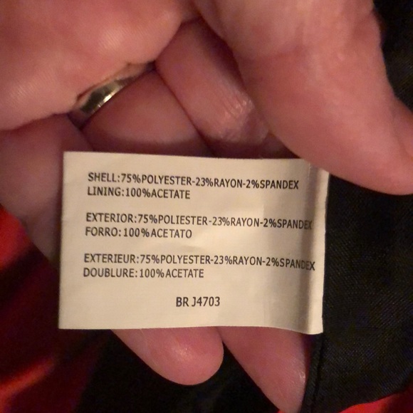 Gorgeous Orange Lined Coat - Picture 4 of 5